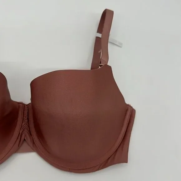 Aerie Bra Womens 36D Balconette Rose Pink Underwire - Picture 5 of 12